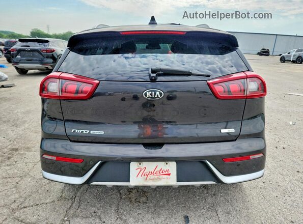 KNDCE3LC5J5174480 2018 KIA NIRO Purple Vista trasera