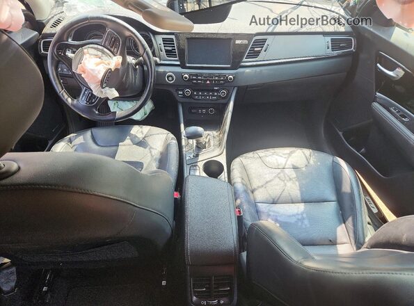 KNDCE3LC6K5223316 2019 KIA NIRO Black Vista del salpicadero