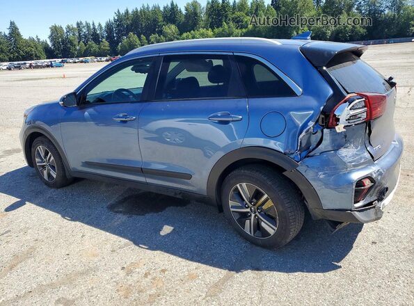 KNDCE3LC6L5440091 2020 KIA NIRO Blue Trasero izquierdo