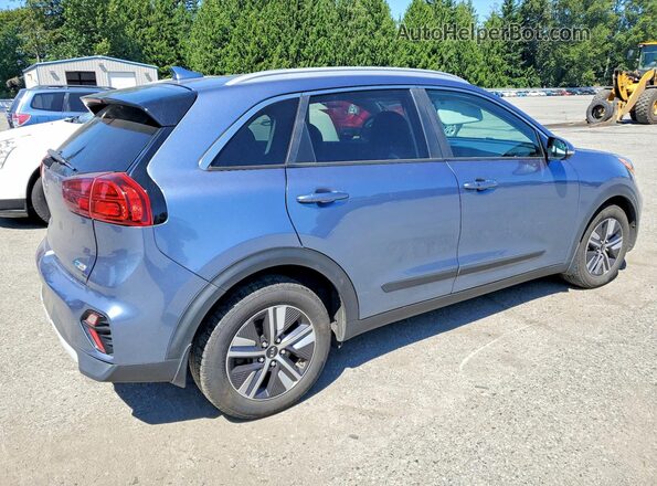 KNDCE3LC6L5440091 2020 KIA NIRO Blue Trasero derecho