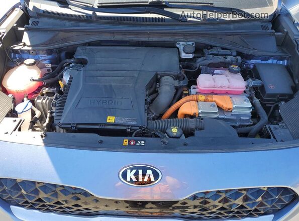 KNDCE3LC6L5440091 2020 KIA NIRO Blue Vista del compartimento del motor