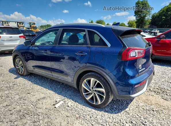 KNDCE3LC7K5240285 2019 KIA NIRO Blue Հետևի ձախ