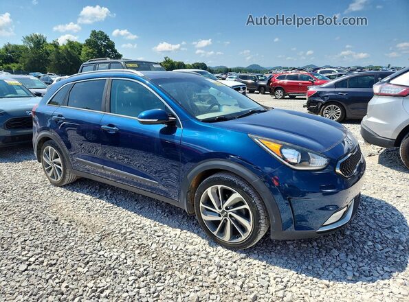 KNDCE3LC7K5240285 2019 KIA NIRO Blue Առջևի աջ