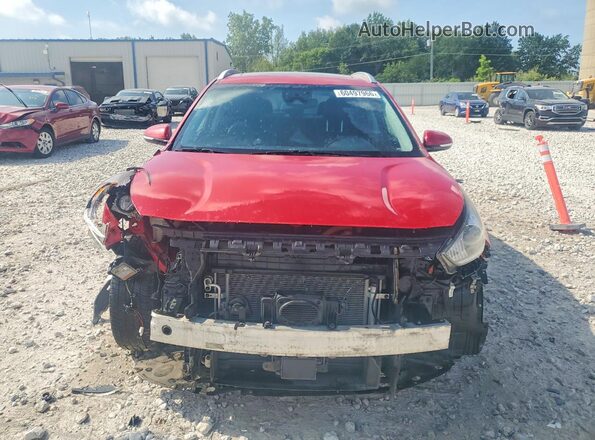 KNDCE3LC8H5090406 2017 KIA NIRO Burgundy წინა ხედი