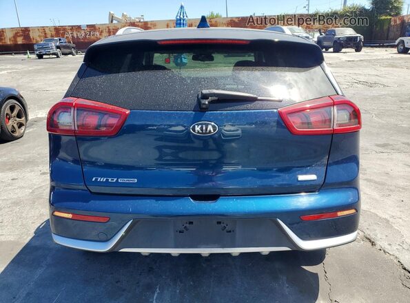 KNDCE3LC8K5324471 2019 KIA NIRO Blue უკანა ხედი