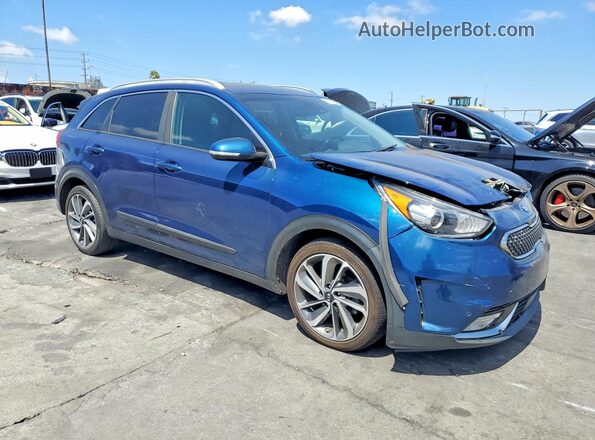 KNDCE3LC8K5324471 2019 KIA NIRO Blue წინა მარჯვენა