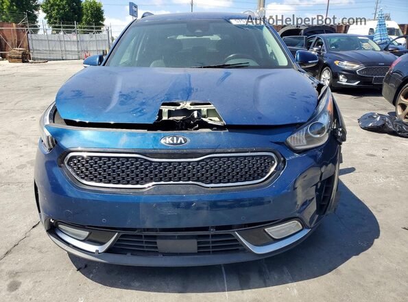 KNDCE3LC8K5324471 2019 KIA NIRO Blue წინა ხედი