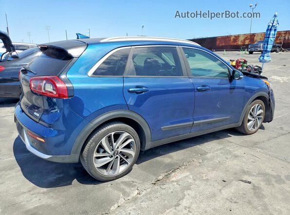 KNDCE3LC8K5324471 2019 KIA NIRO Blue უკანა მარჯვენა