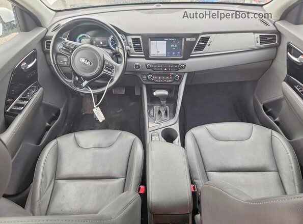 KNDCE3LC9K5223939 2019 KIA NIRO White Vista del salpicadero
