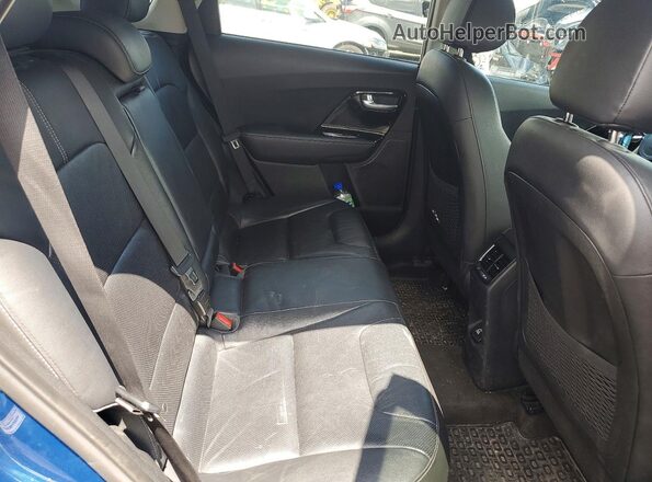 KNDCE3LC9K5321174 2019 KIA NIRO Blue Вид задніх сидінь