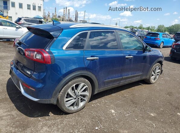 KNDCE3LC9K5321174 2019 KIA NIRO Blue Задня права чверть