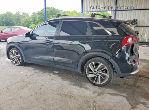 KNDCE3LCXH5051249 2017 KIA NIRO Black Trasero izquierdo