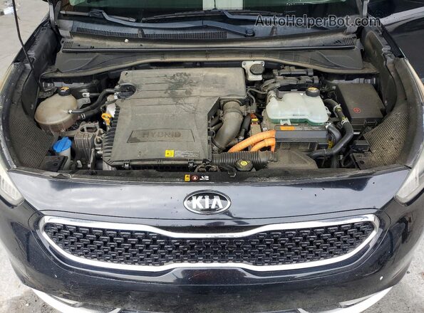 KNDCE3LCXH5051249 2017 KIA NIRO Black Vista interior trasera