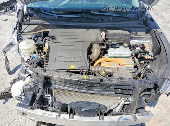 KNDCE3LCXK5235534 2019 KIA NIRO Серебряный Вид подкапотного пространства