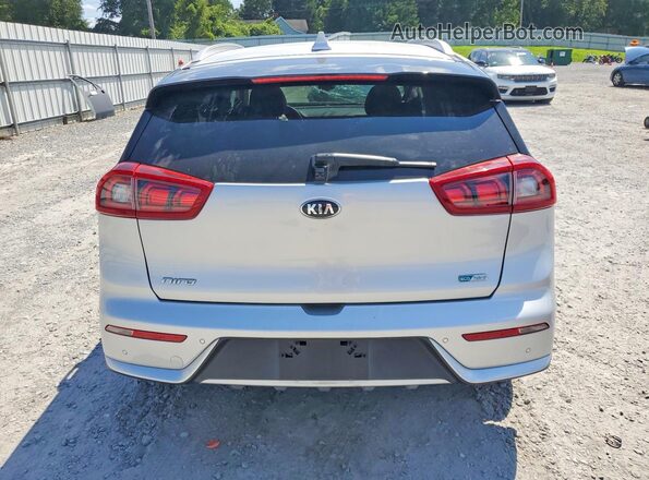 KNDCE3LCXK5235534 2019 KIA NIRO Серебряный Вид сзади