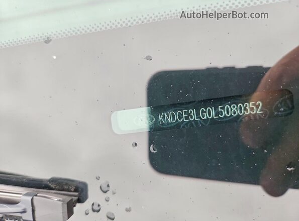 KNDCE3LG0L5080532 2020 KIA NIRO White Widok komory silnika