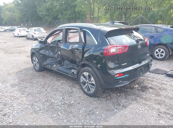 KNDCE3LG2K5009992 2019 KIA NIRO EV Black უკანა მარცხენა