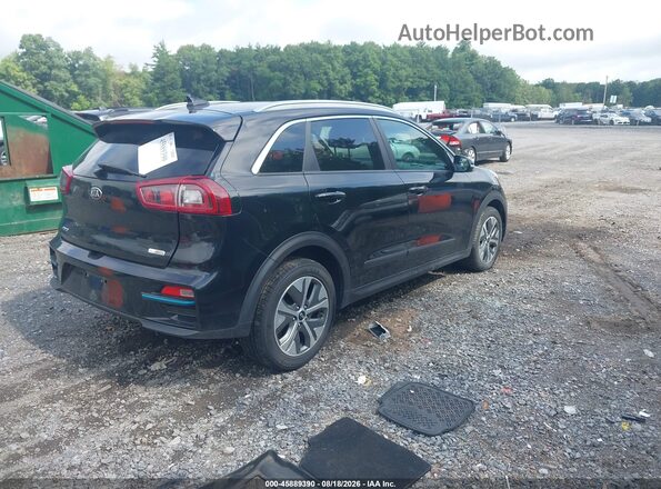 KNDCE3LG2K5009992 2019 KIA NIRO EV Black უკანა მარჯვენა