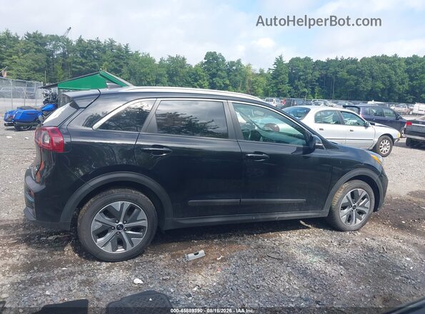 KNDCE3LG2K5009992 2019 KIA NIRO EV Black უკანა სალონის ხედი