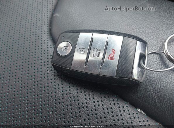 KNDCE3LG2K5009992 2019 KIA NIRO EV Black წინა პანელის ხედი