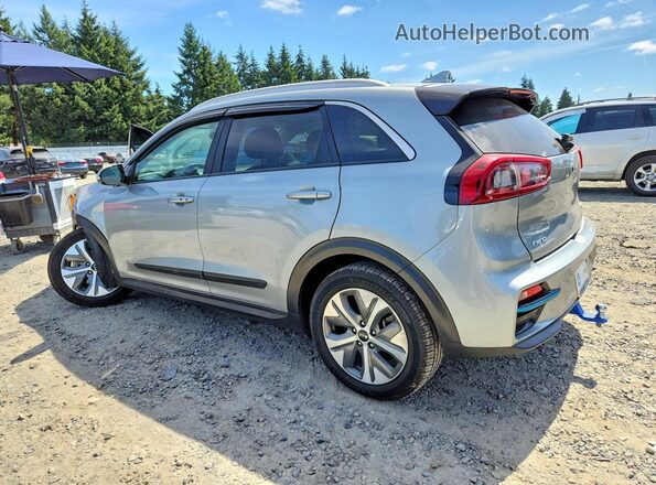 KNDCE3LG5K5006083 2019 KIA NIRO Silver უკანა მარცხენა