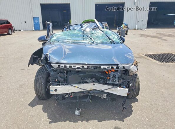 KNDCE3LG7N5123412 2022 KIA NIRO Blue Front view