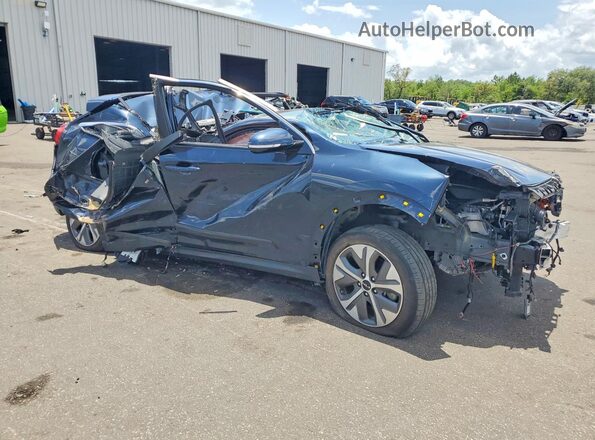 KNDCE3LG7N5123412 2022 KIA NIRO Blue Front right