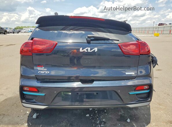 KNDCE3LG7N5123412 2022 KIA NIRO Blue Rear view