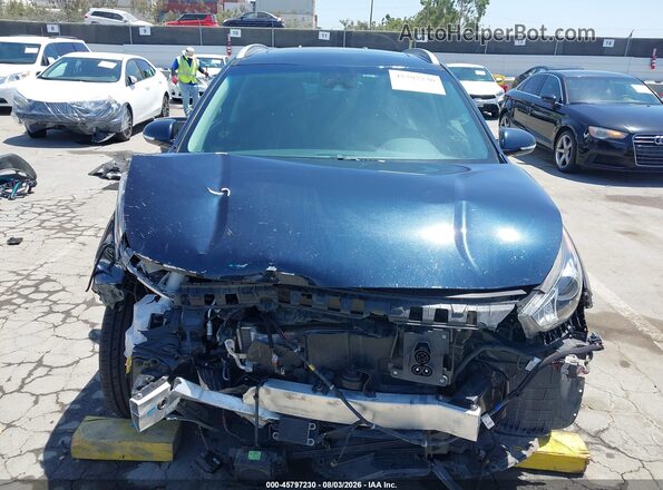 KNDCE3LG8K5030295 2019 KIA NIRO EV Dark Blue Սալոնի հետևի տեսք