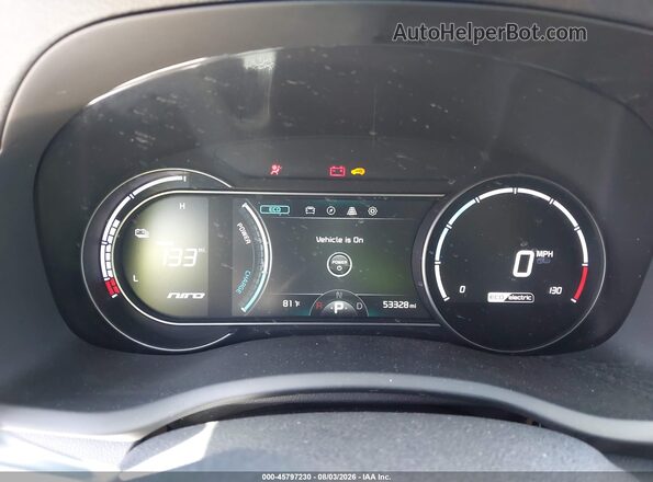 KNDCE3LG8K5030295 2019 KIA NIRO EV Dark Blue 