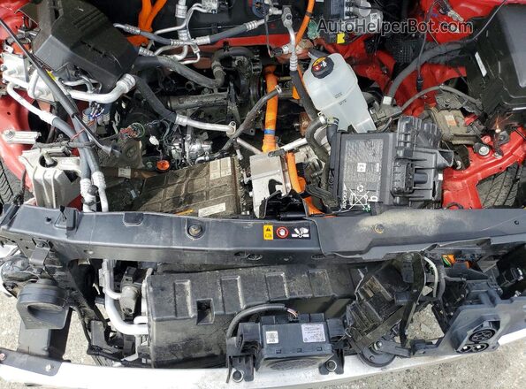 KNDCE3LG8L5039113 2020 KIA NIRO Red Vista del compartimento del motor