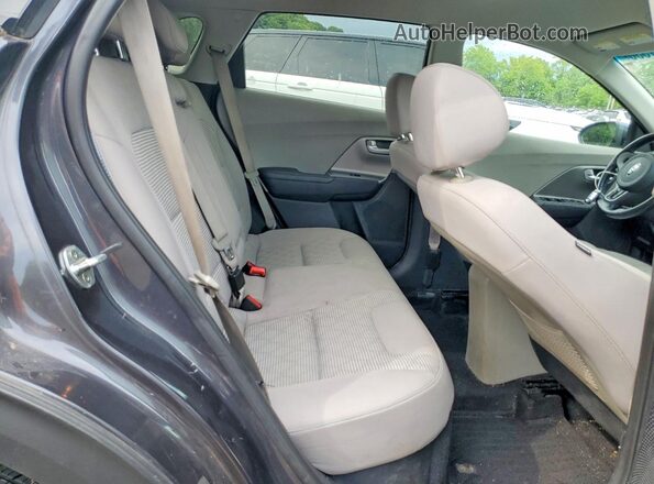 KNDCM3LD2K5266160 2019 KIA NIRO Charcoal Widok tylnych siedzeń