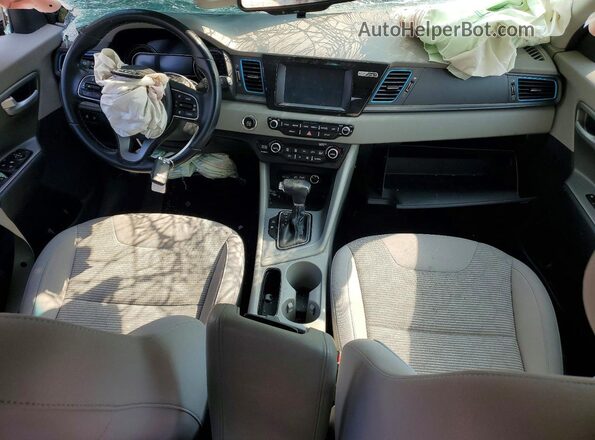 KNDCM3LD5K5265245 2019 KIA NIRO Black წინა პანელის ხედი