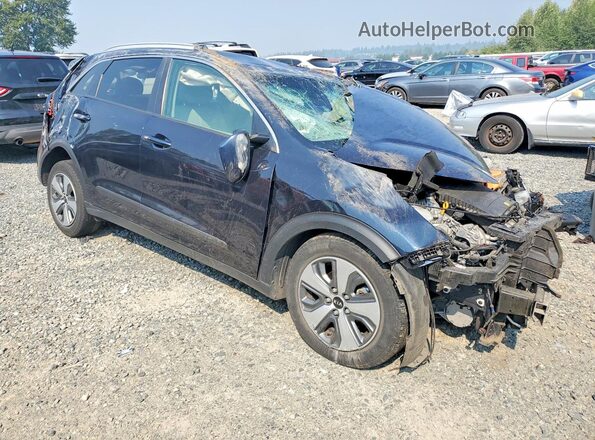 KNDCM3LD5K5265245 2019 KIA NIRO Black წინა მარჯვენა