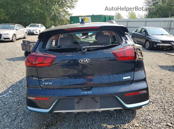 KNDCM3LD5K5265245 2019 KIA NIRO Black უკანა ხედი