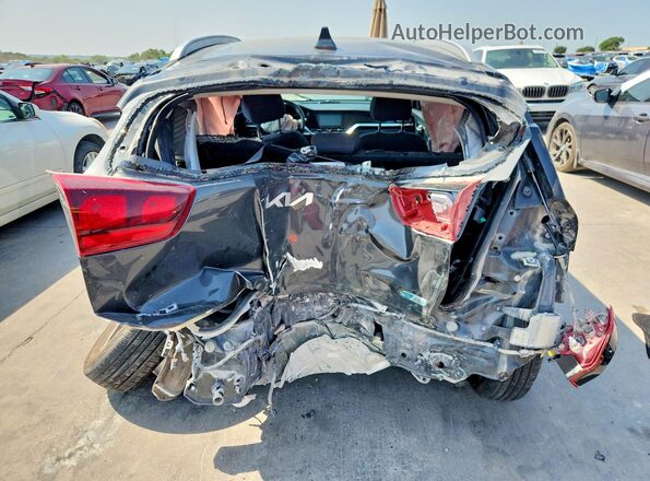 KNDCM3LD8N5536514 2022 KIA NIRO Gray Вид ззаду