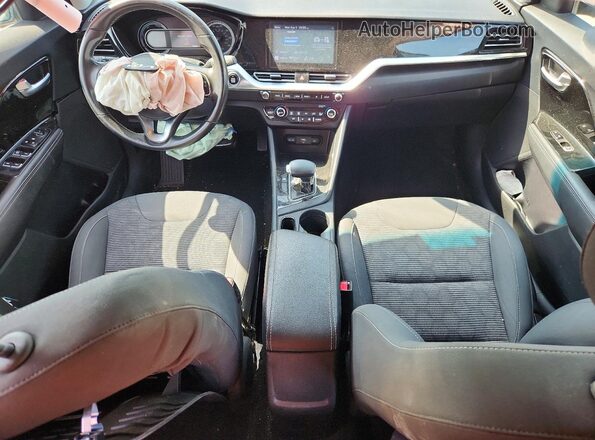 KNDCM3LD8N5536514 2022 KIA NIRO Gray Вид панелі приладів