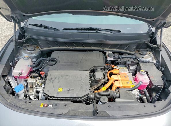 KNDCP3LE0T5318130 2026 KIA NIRO Gray უკანა სალონის ხედი