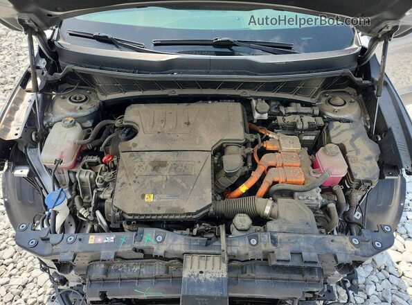 KNDCP3LE1P5082304 2023 KIA NIRO Gray Սալոնի հետևի տեսք