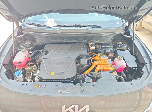 KNDCP3LE1T5346700 2026 KIA NIRO Gray უკანა სალონის ხედი