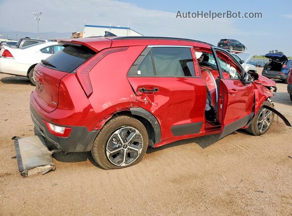 KNDCP3LE5R5127635 2024 KIA NIRO Красный Задняя правая четверть