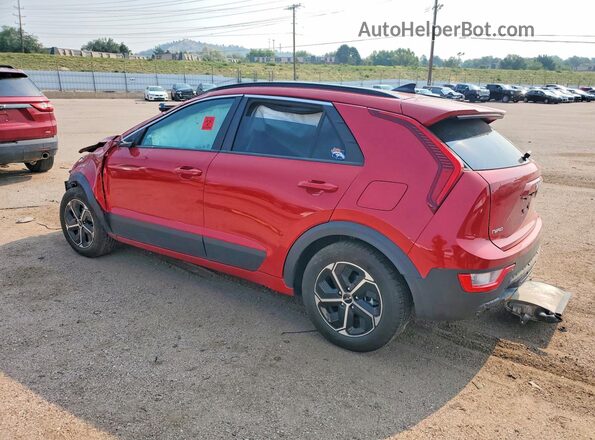 KNDCP3LE5R5127635 2024 KIA NIRO Красный Задняя левая четверть