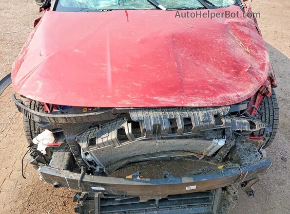 KNDCP3LE5R5127635 2024 KIA NIRO Красный Вид задней части салона