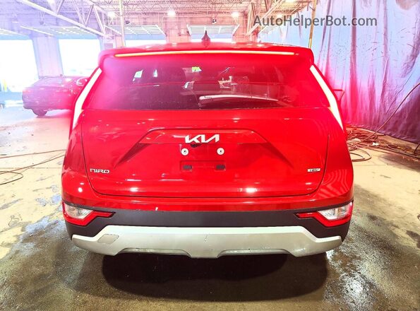 KNDCP3LE7T5324538 2026 KIA NIRO Red Vista trasera