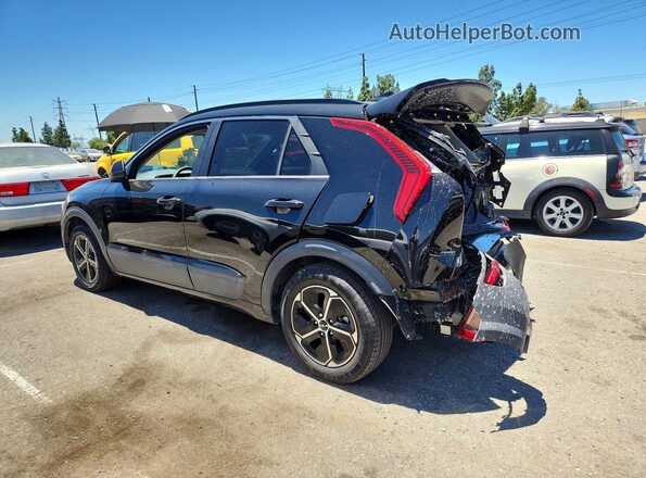 KNDCP3LE9P5099383 2023 KIA NIRO Black უკანა მარცხენა