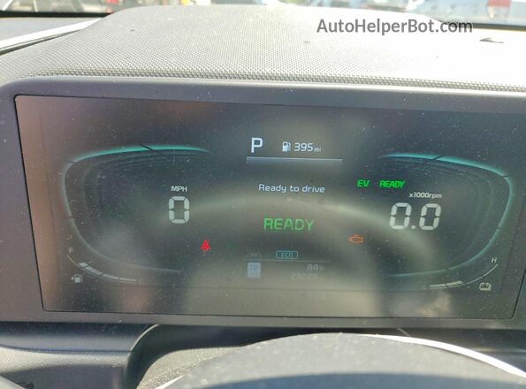 KNDCP3LEXR5121362 2024 KIA NIRO Gray Widok zestawu wskaźników