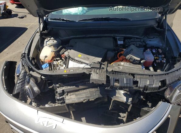 KNDCP3LEXR5121362 2024 KIA NIRO Gray Widok wnętrza z tyłu
