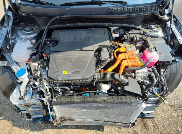 KNDCP3LEXT5332469 2026 KIA NIRO Gray ძრავის განყოფილების ხედი
