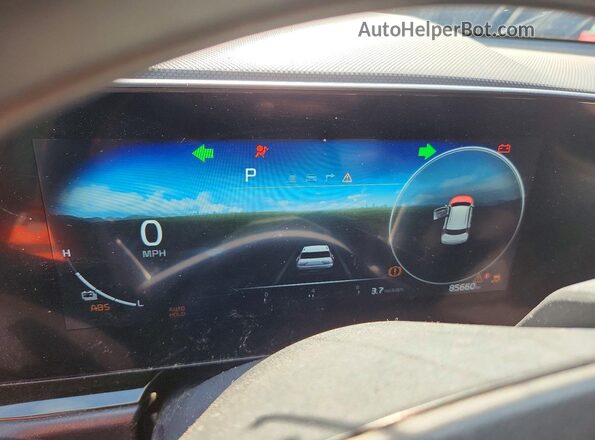 KNDCR3L10R5113083 2024 KIA NIRO Green Вид щитка приладів