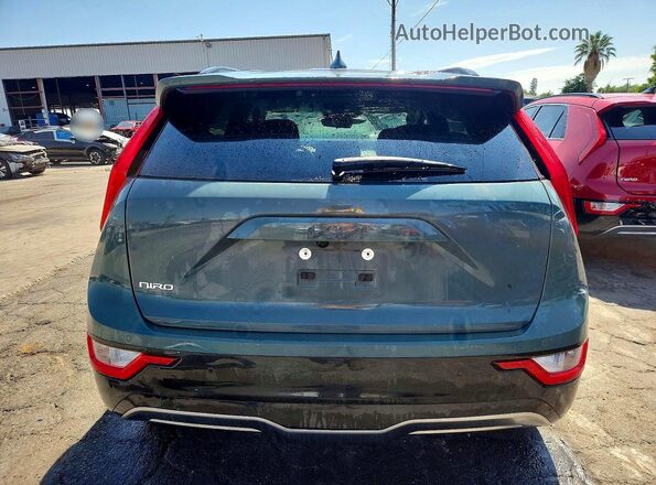 KNDCR3L10R5113083 2024 KIA NIRO Green Вид ззаду